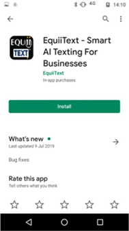 ai texting for business
